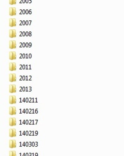 Dated Folders