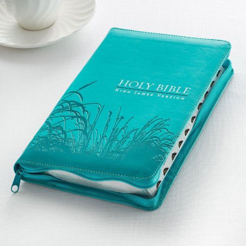 Teal King James Bible
